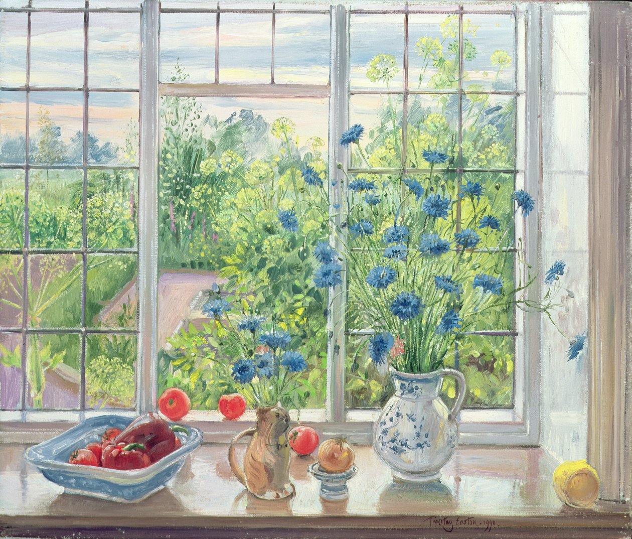 Fiordalisi e orto da Timothy Easton