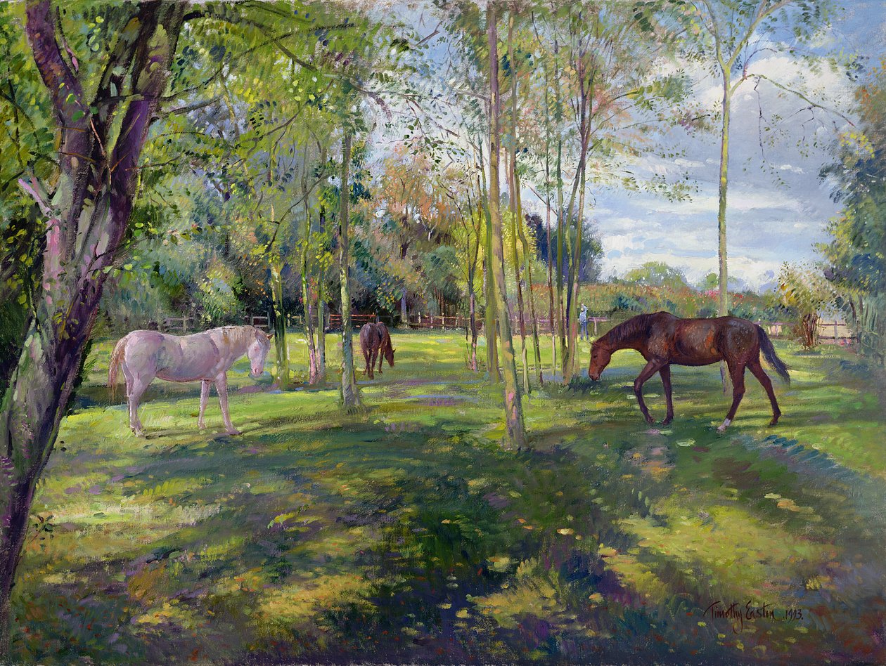 Nel paddock della canonica, 1993 da Timothy Easton