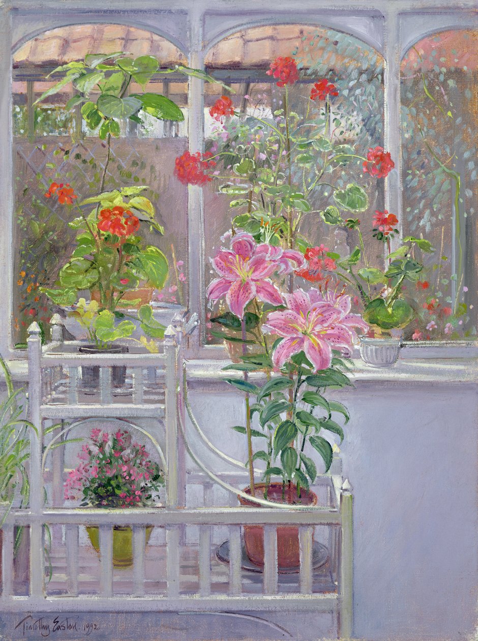 Attraverso la finestra della serra da Timothy Easton