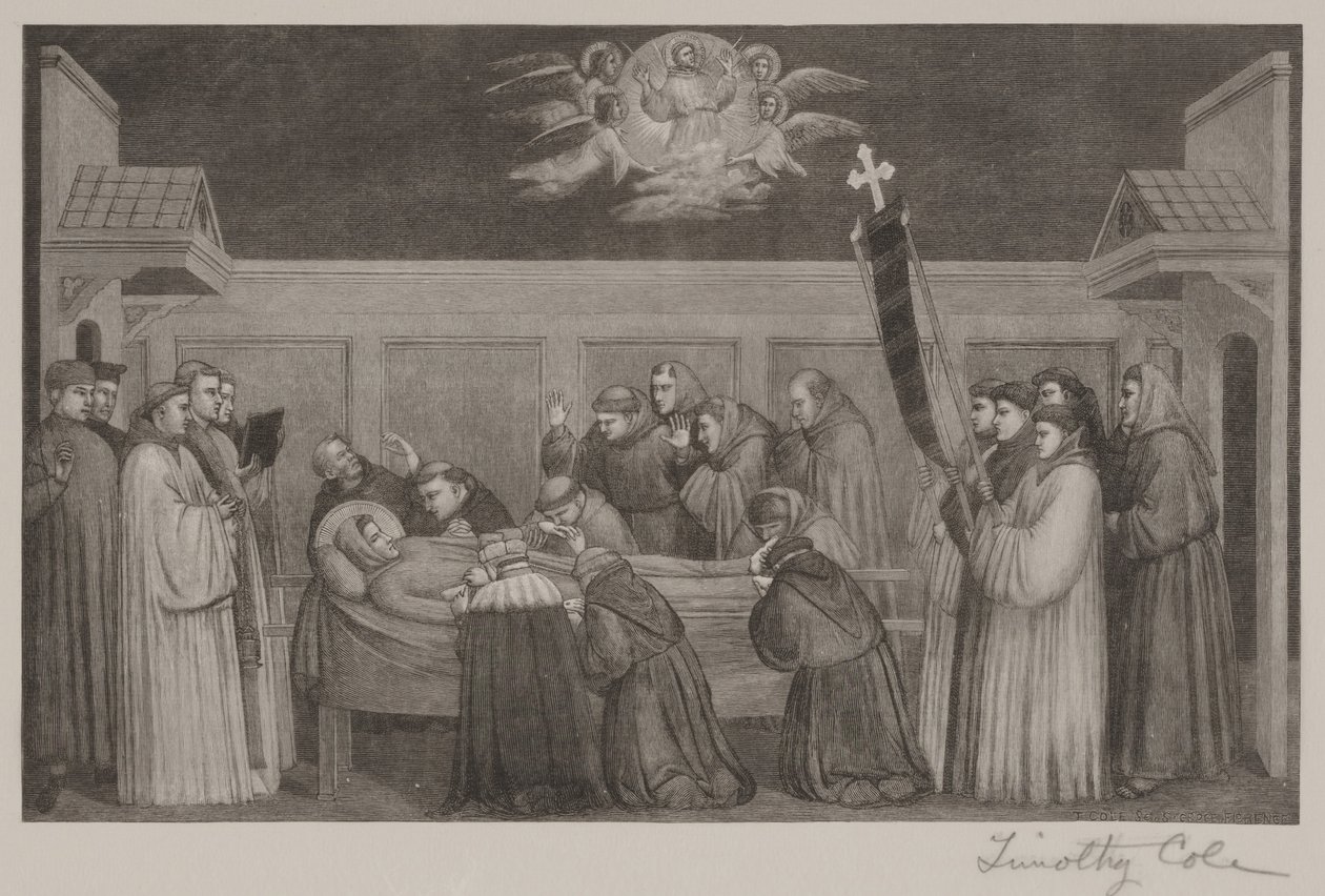 Morte di San Francesco da Timothy Cole
