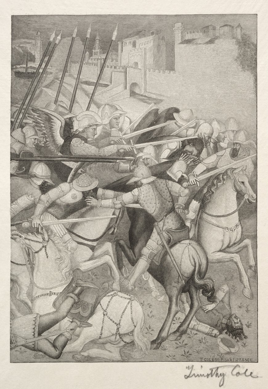 Vecchi Maestri Italiani: Battaglia di San Efisio contro i Pagani di Sardegna, 1888-1892 da Timothy Cole