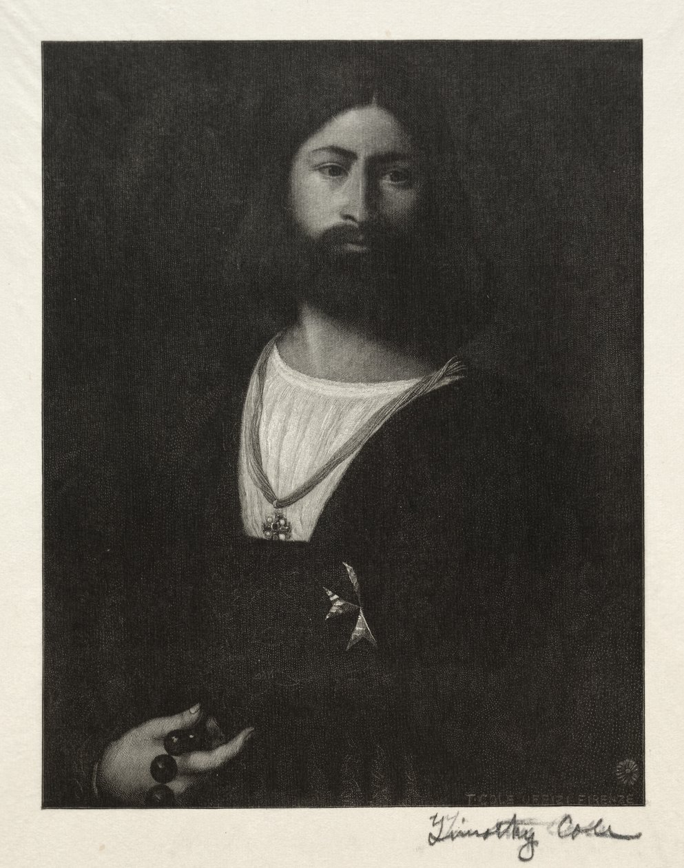Vecchi maestri italiani: Cavaliere di Malta, 1888-1892 da Timothy Cole