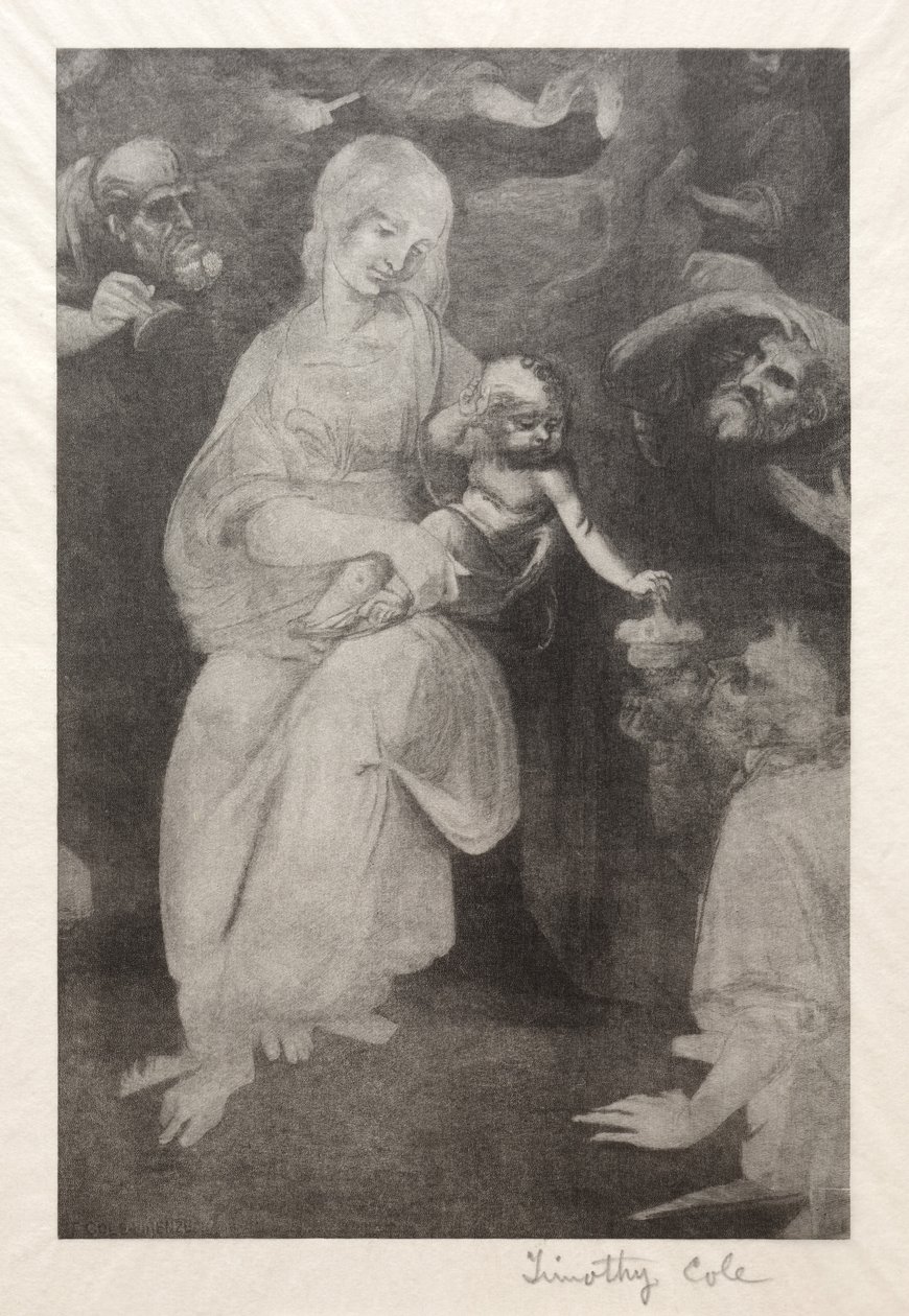 Vecchi maestri italiani: Madonna con Bambino, 1888-1892 da Timothy Cole