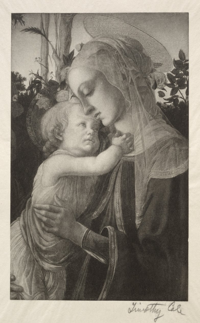Vecchi maestri italiani: Madonna con Bambino, 1890 da Timothy Cole