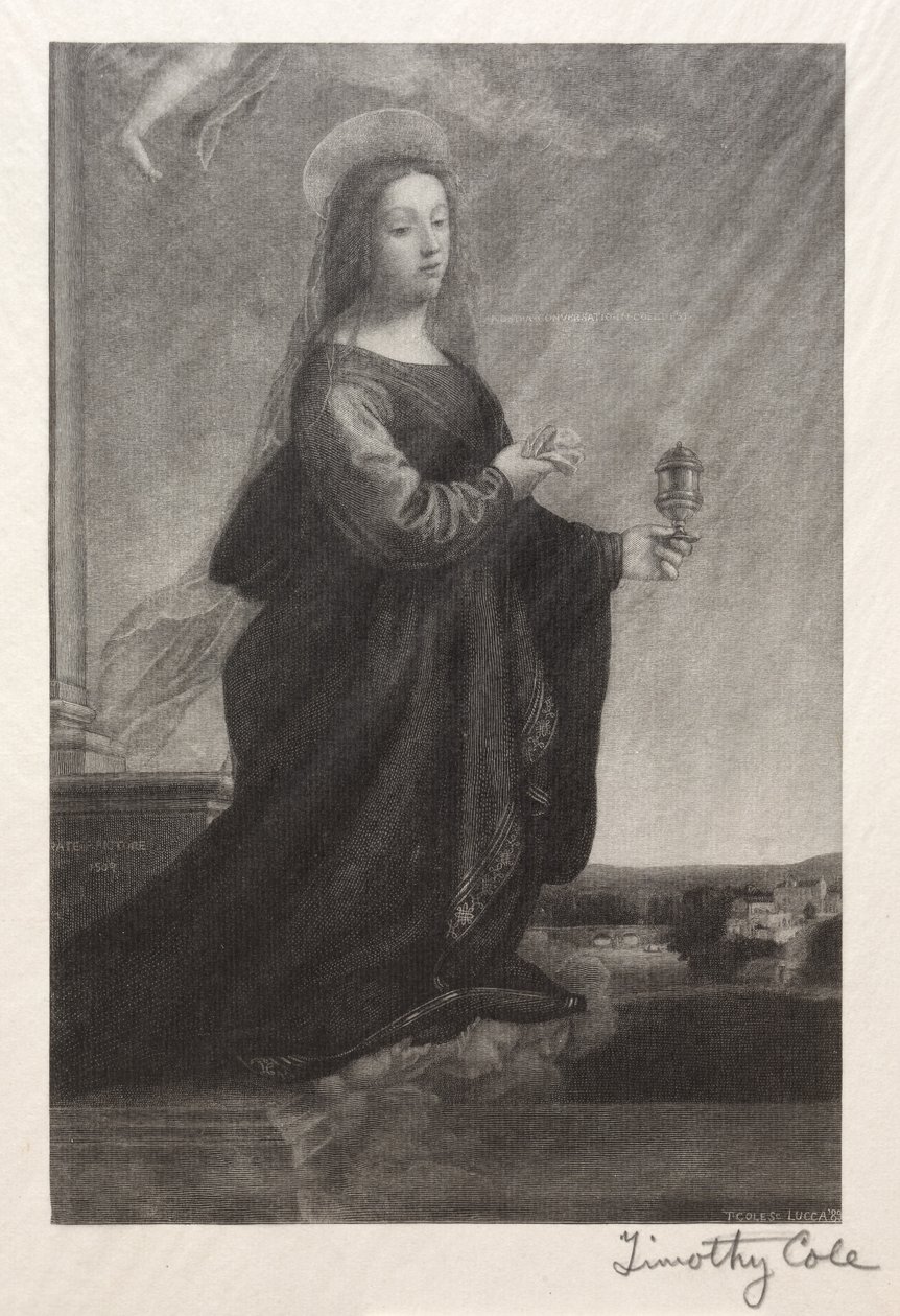 Vecchi maestri italiani: Maria Maddalena, 1889 da Timothy Cole