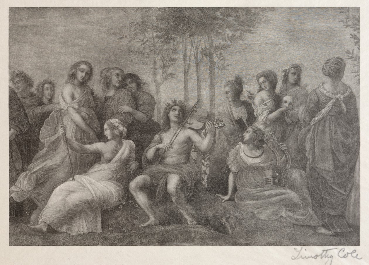 Vecchi maestri italiani: Parnaso, 1888-1892 da Timothy Cole
