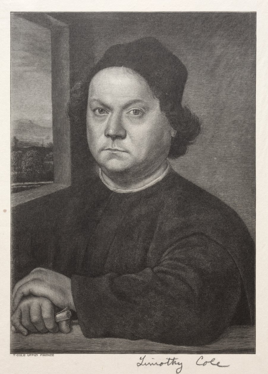 Vecchi maestri italiani: Ritratto di Andrea Verrocchio, 1888-1892 da Timothy Cole
