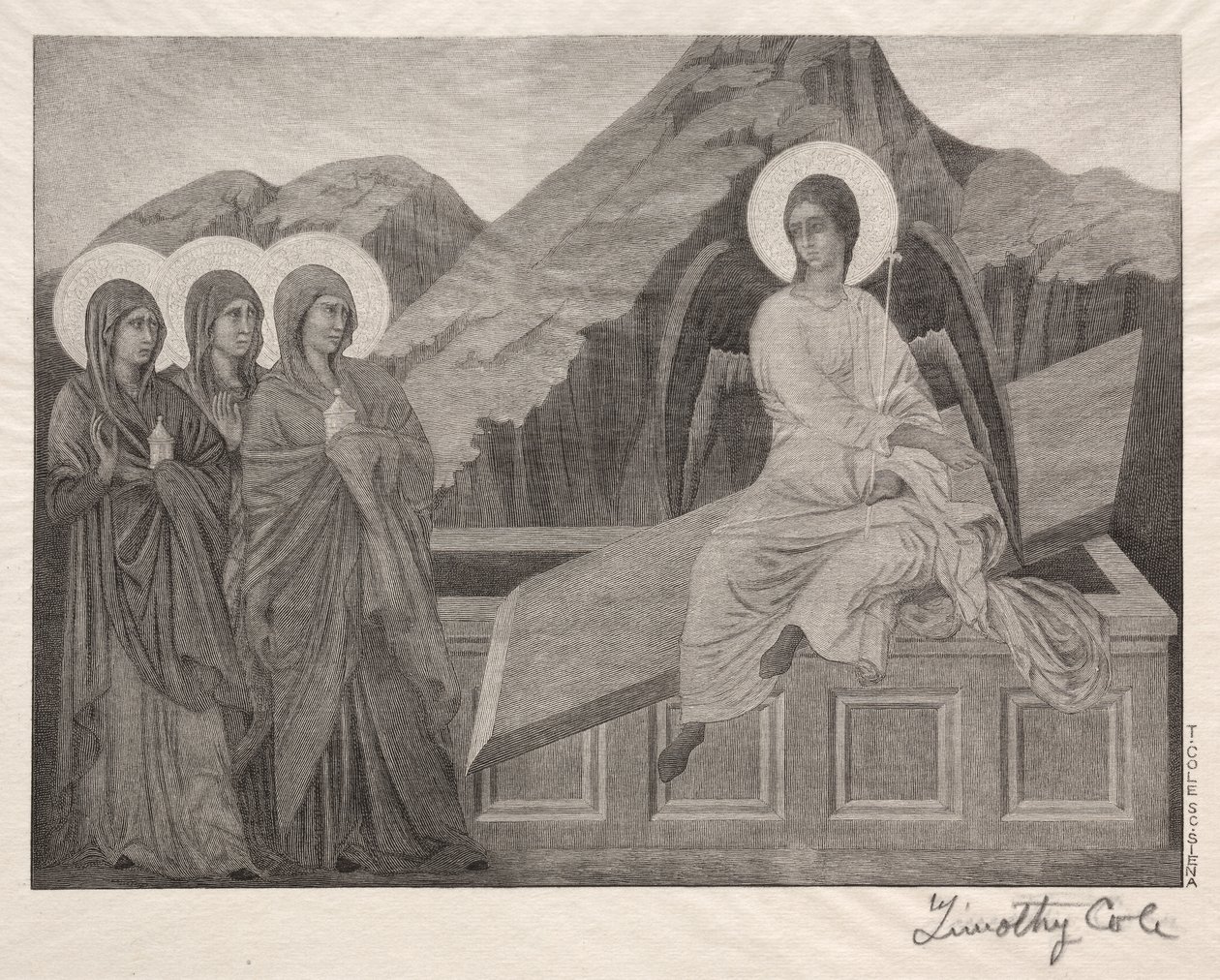Vecchi Maestri Italiani: Le Tre Marie al Sepolcro, 1888-1892 da Timothy Cole