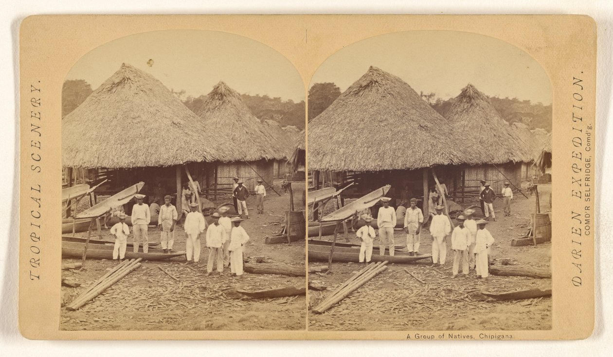 Un gruppo di indigeni, Chipigana. da Timothy H. O