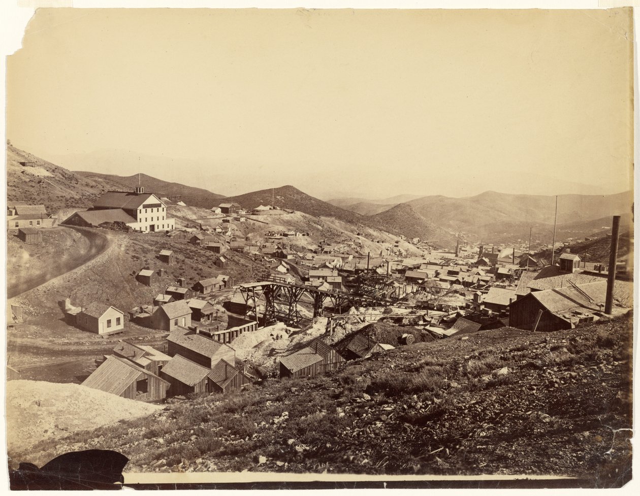 [Gold Hill, West Silver City, Nevada, catena delle Silver Peak] da Timothy H. O
