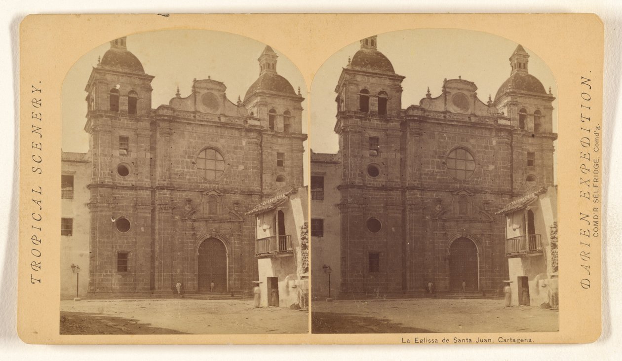 La chiesa di San Juan, Cartagena da Timothy H. O