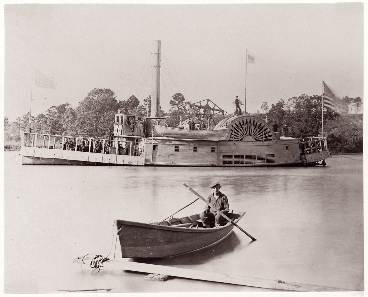 Cannone della Marina degli Stati Uniti da Timothy H. OSullivan