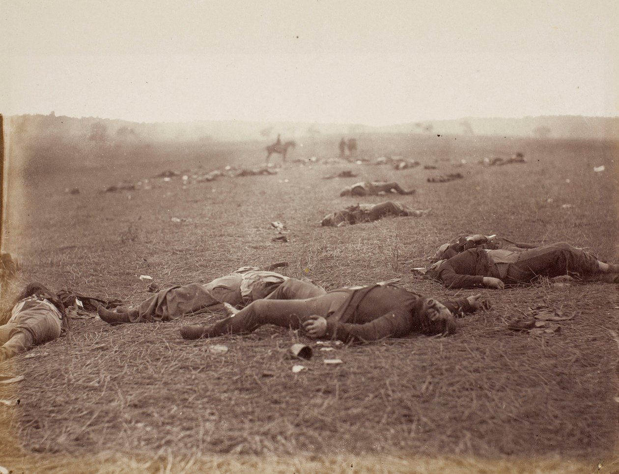 Un raccolto di morte, Gettysburg, Pennsylvania da Timothy O