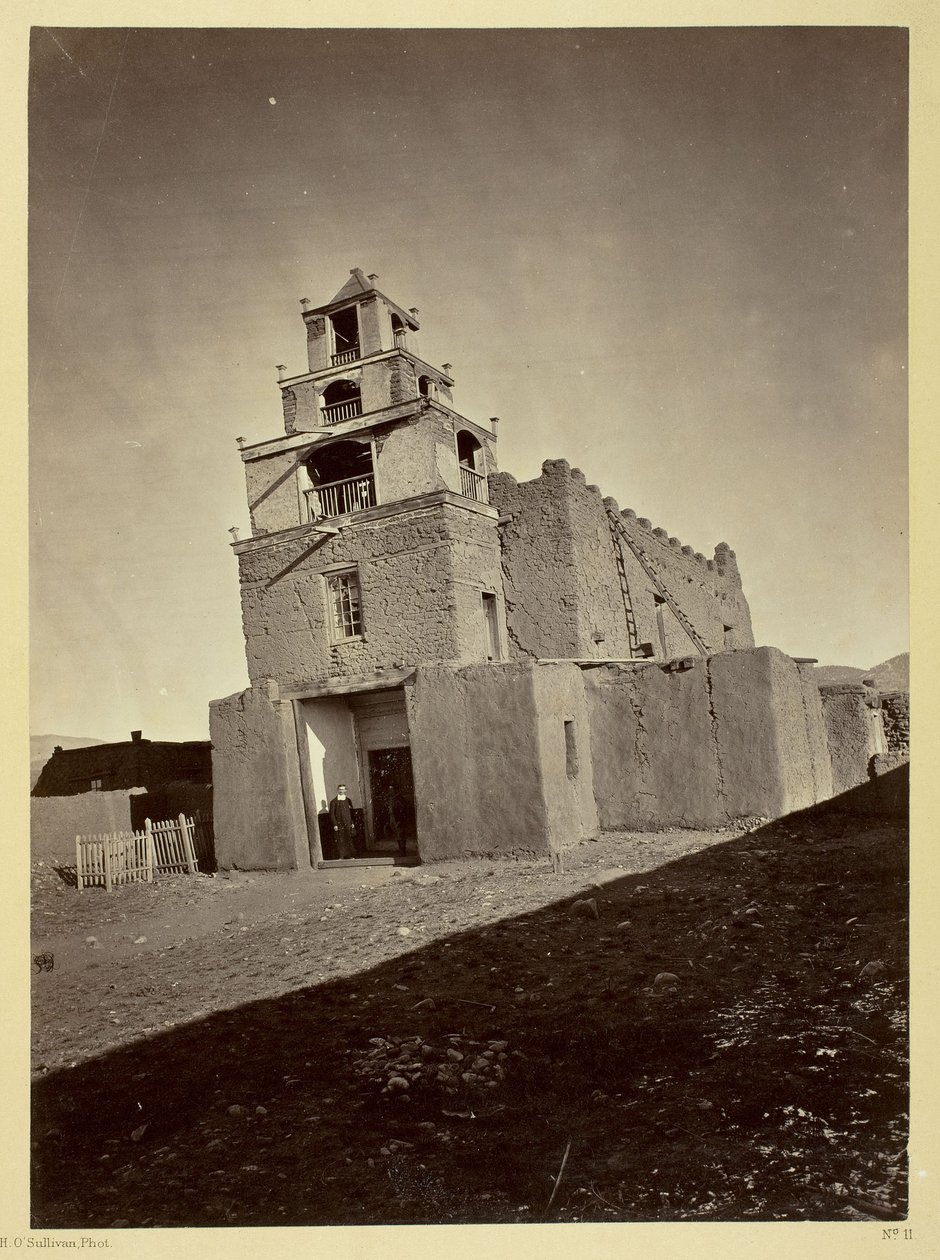 La chiesa di San Miguel, la più antica di Santa Fe, Nuovo Messico da Timothy O