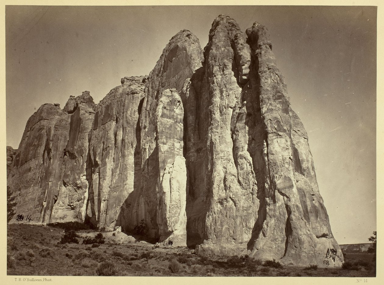 Il lato meridionale di Inscription Rock da Timothy O