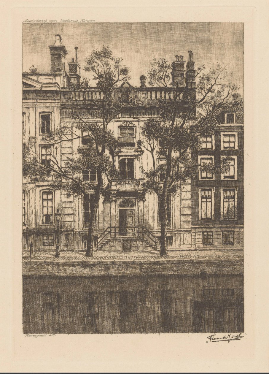 Società per le Belle Arti, Heerengracht 495 da Tinus de Jongh