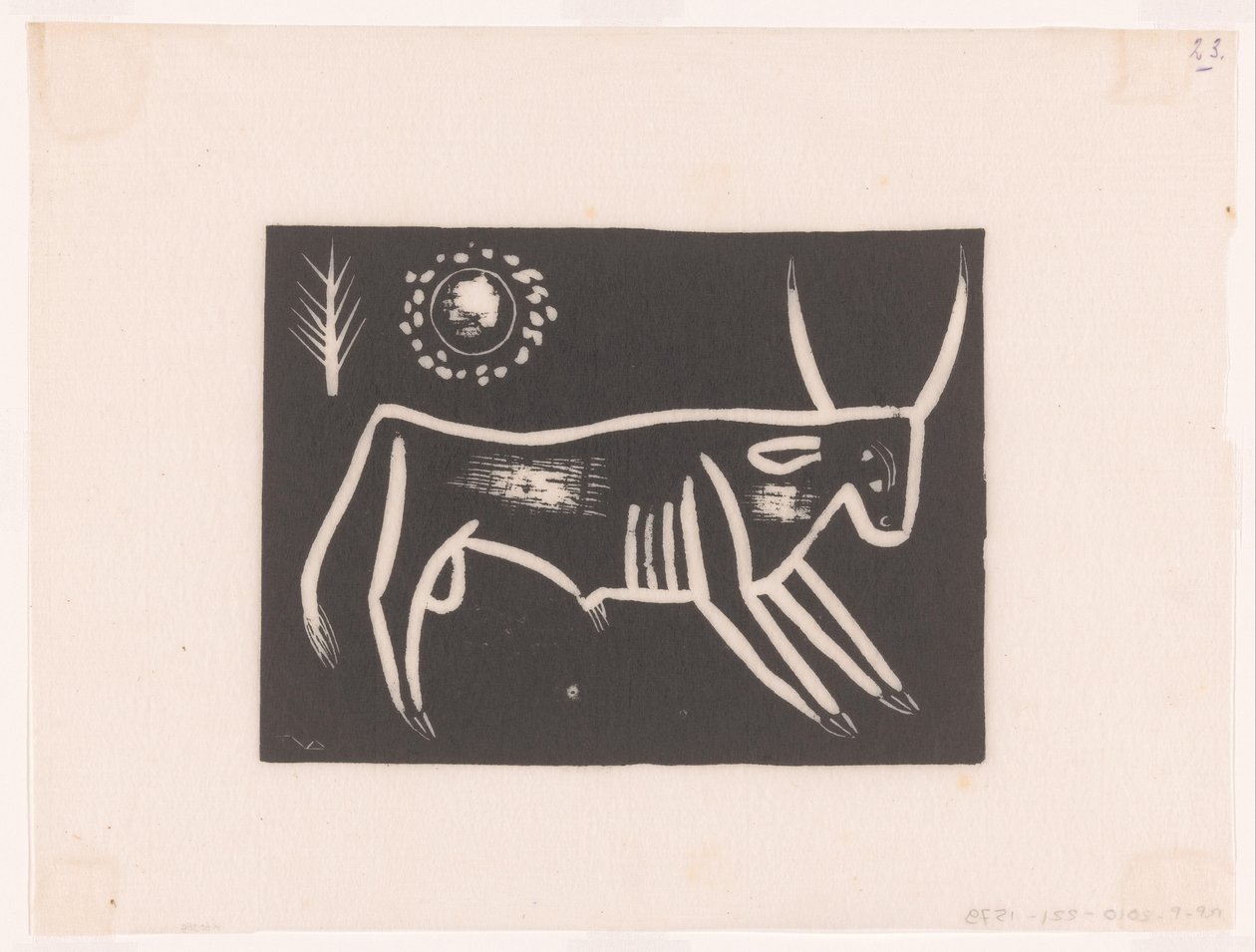 Toro da Tinus van Doorn (signed by artist)