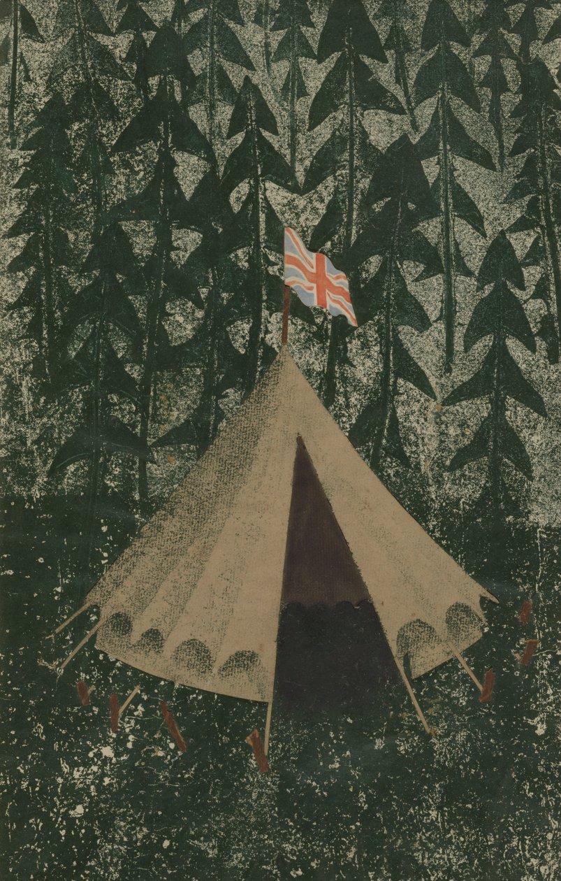La tenda da Tirzah Ravilious