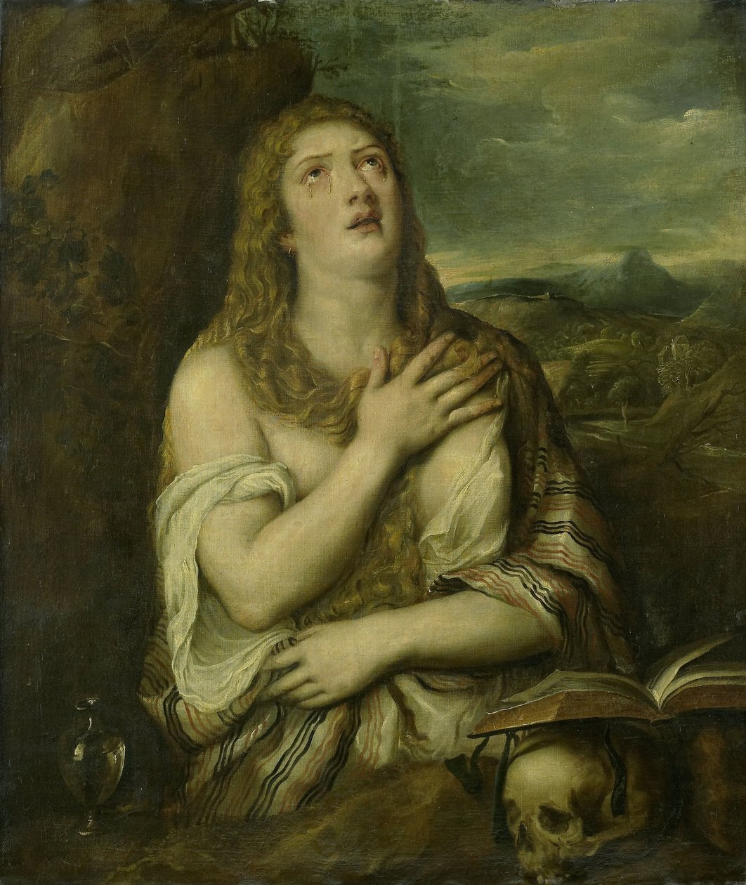 Maria Maddalena Penitente da Titiaan (copy after)