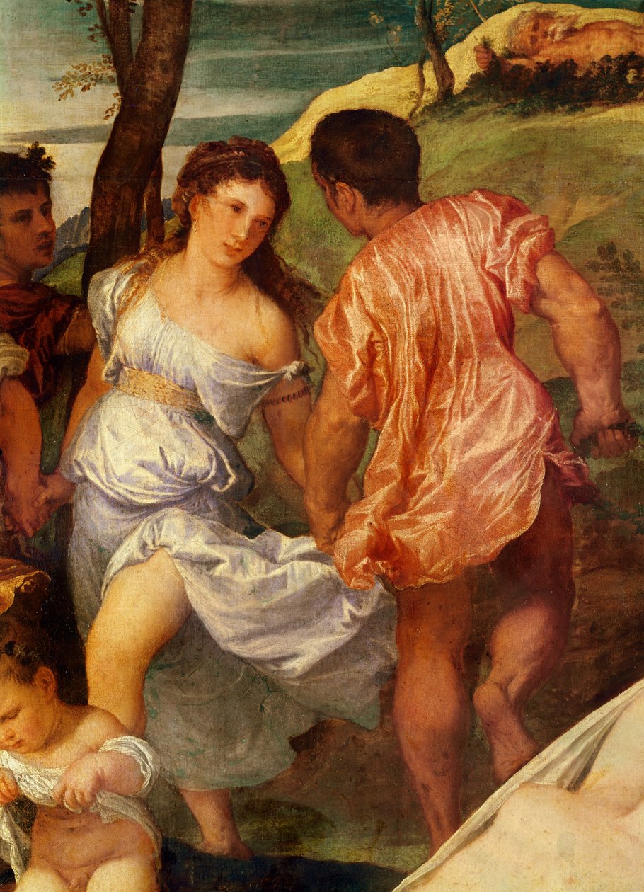 La baccanale (dettaglio) da Tiziano Vecelli