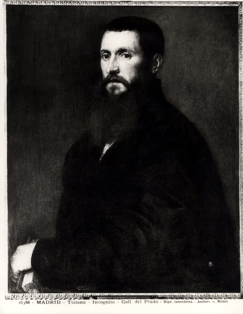 Ritratto di un uomo sconosciuto da Tiziano Vecelli
