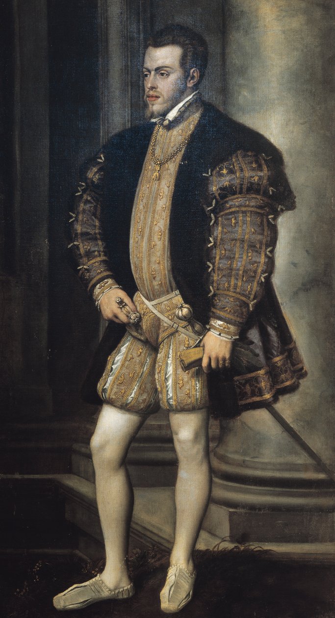 Ritratto di Filippo II di Spagna da Titian (c.1488 1576)