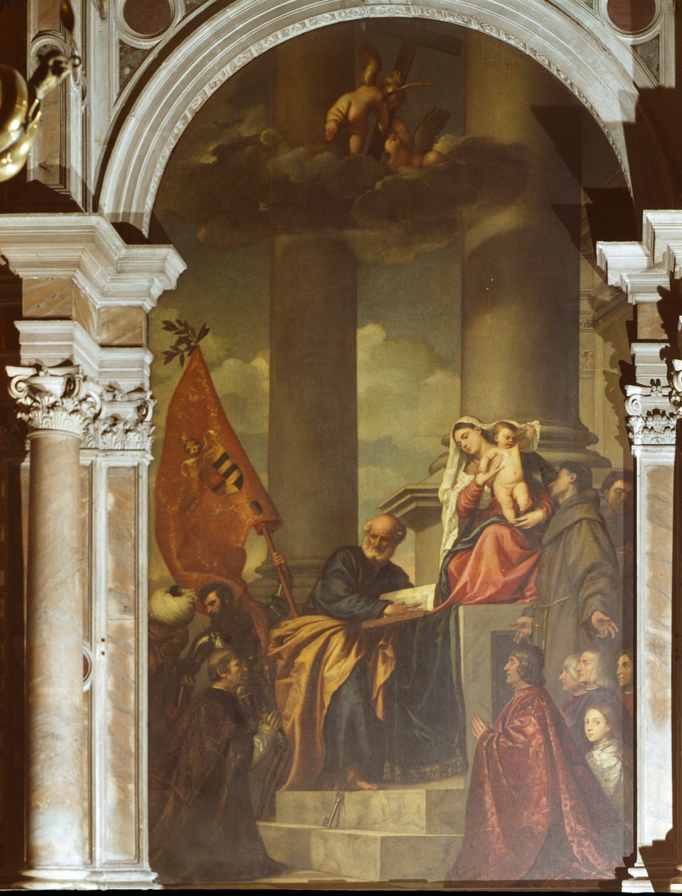 Sacra Conversazione da Titian (c.1488 1576)