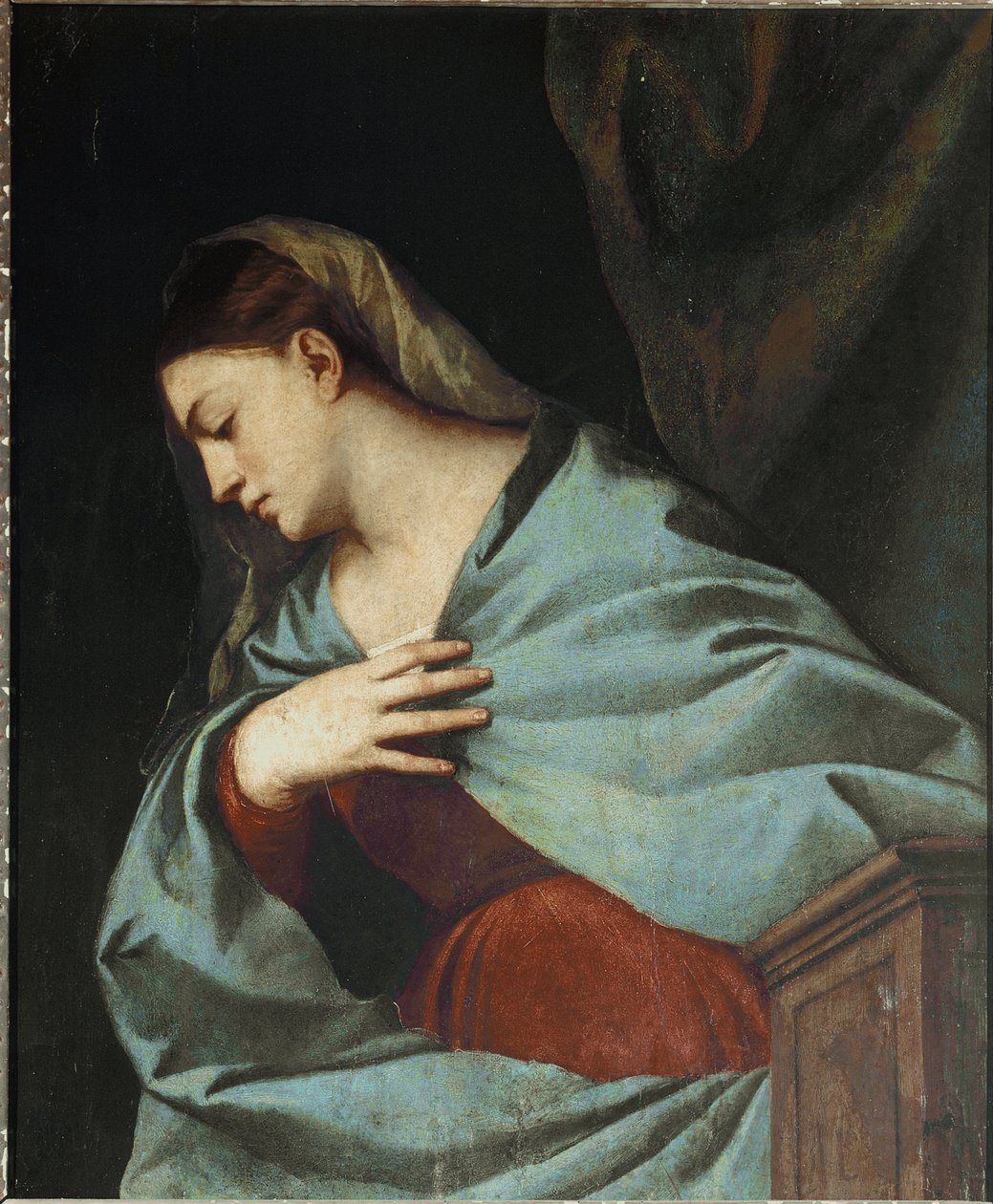 Polittico Averoldi: Vergine Annunciata da Titian (c.1488 1576)
