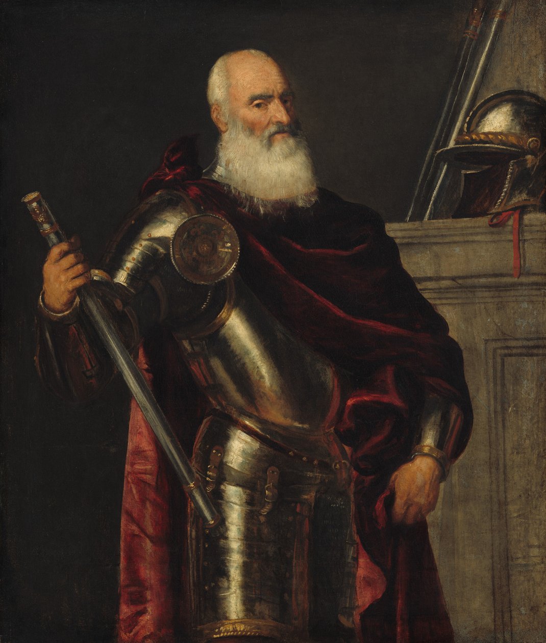 Ritratto di Vincenzo Cappello, ammiraglio, c. 1550-60 da Tiziano Vecelli