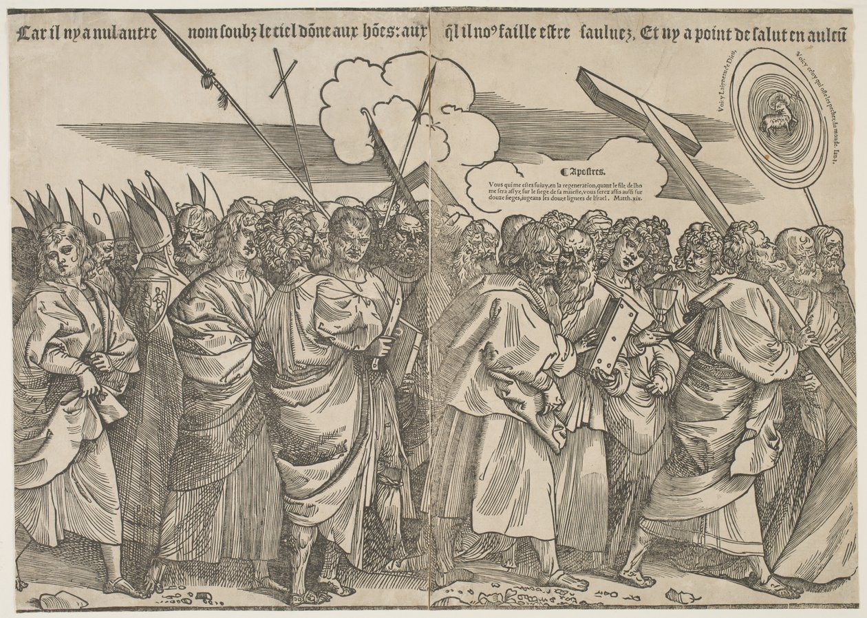 Apostoli, c.1511 da Tiziano Vecelli