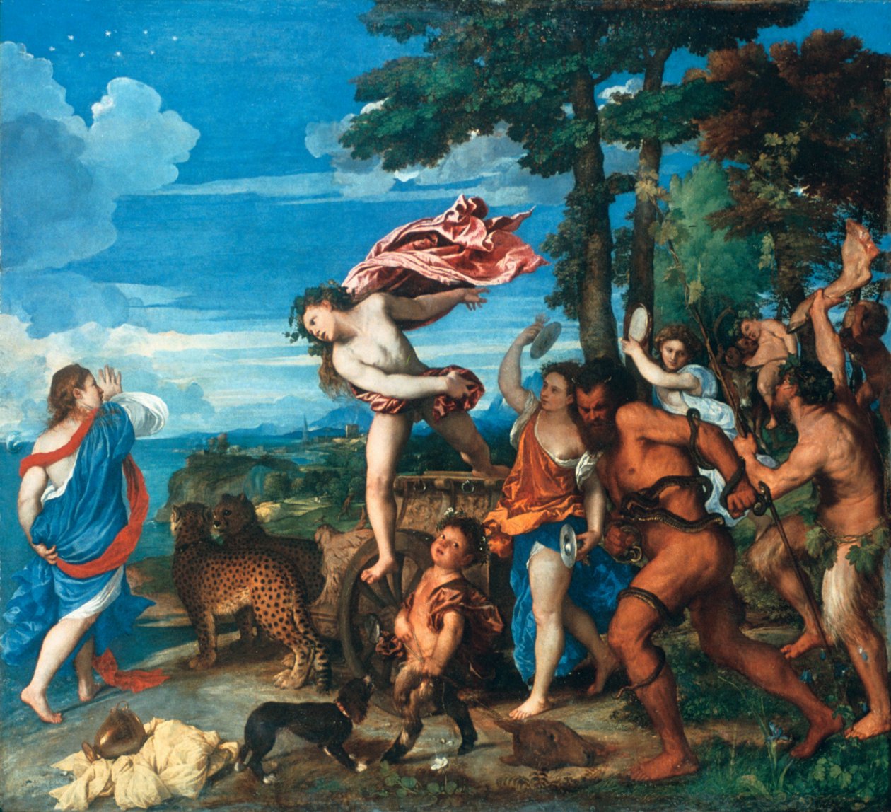 Bacco e Arianna, 1523-1525 da Tiziano Vecelli