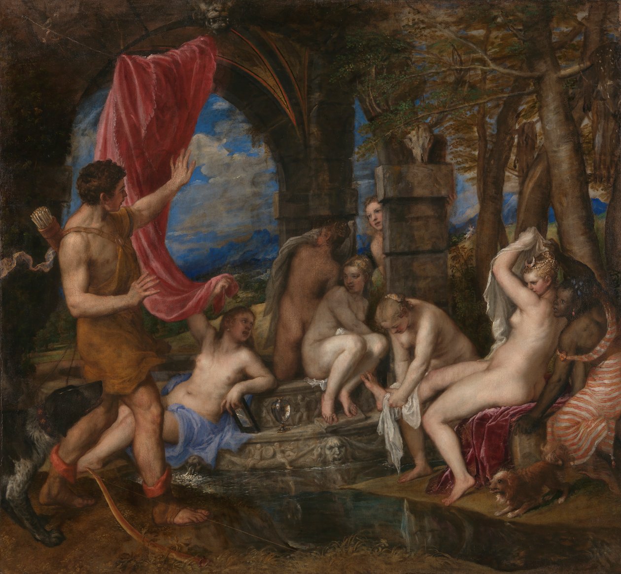 Diana e Atteone da Titian