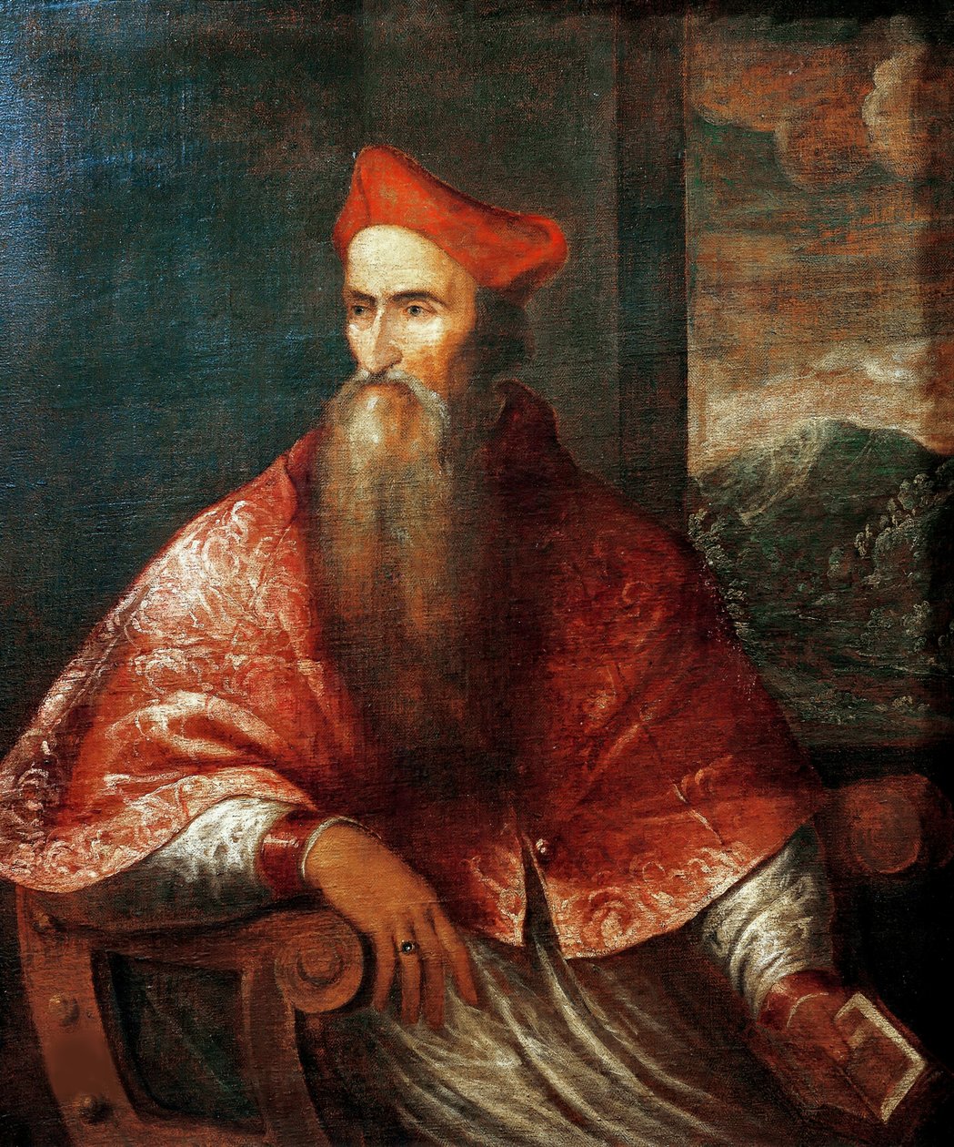 Ritratto del cardinale Pietro Bembo 1470-1547, 1545-1546 da Titian