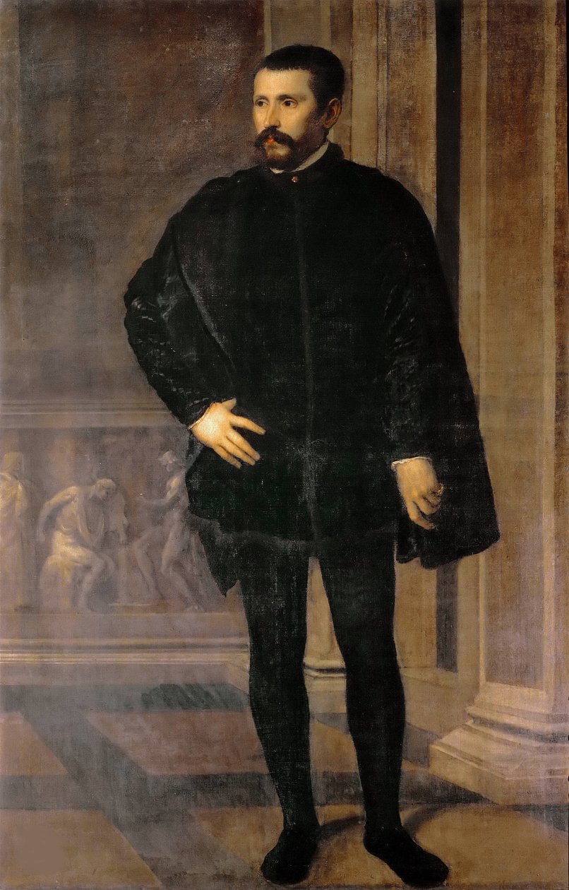 Ritratto di Diego Hurtado de Mendoza y Pacheco da Titian