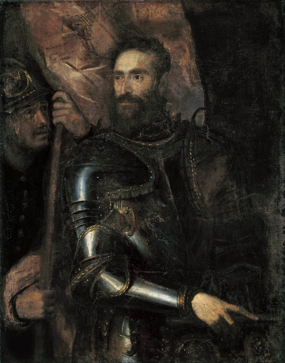 Ritratto di Pier Luigi Farnese, c. 1546 da Titian