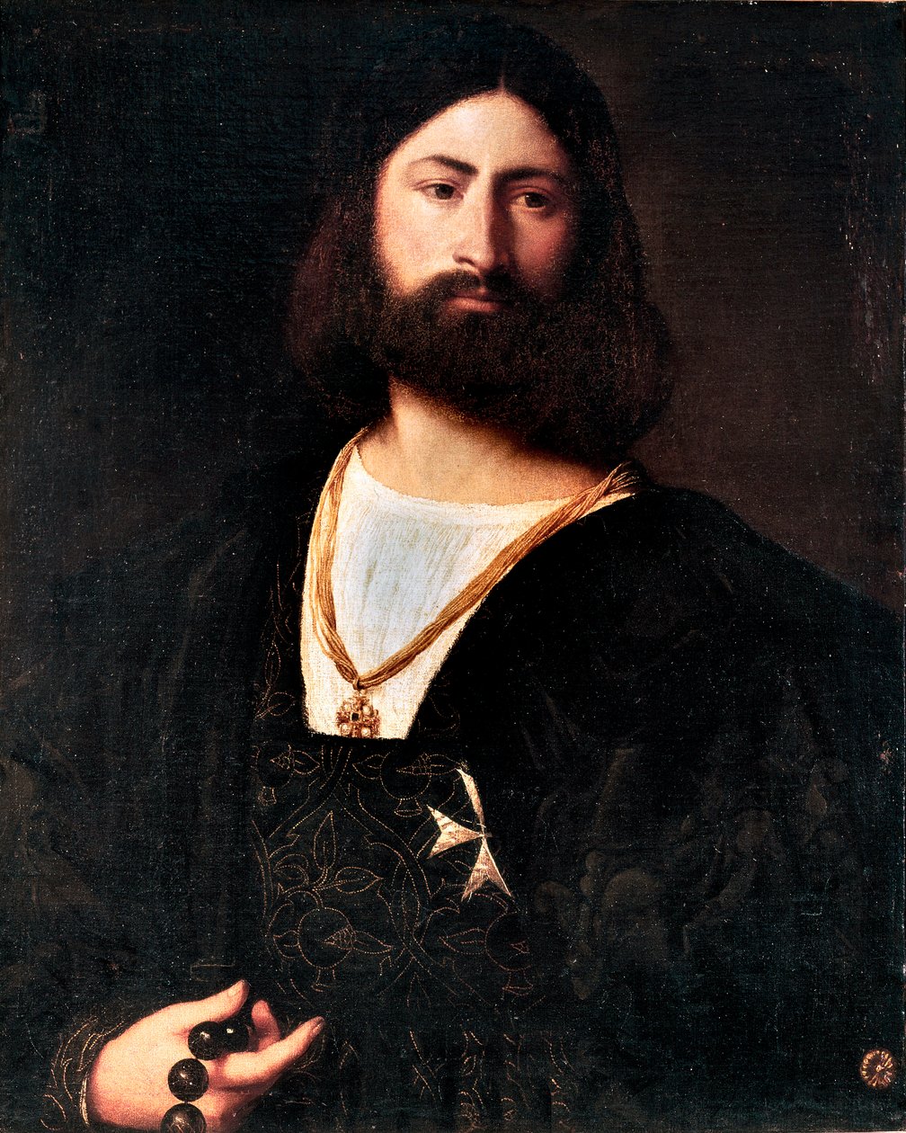 Ritratto di un cavaliere di Malta da Tiziano Vecelli