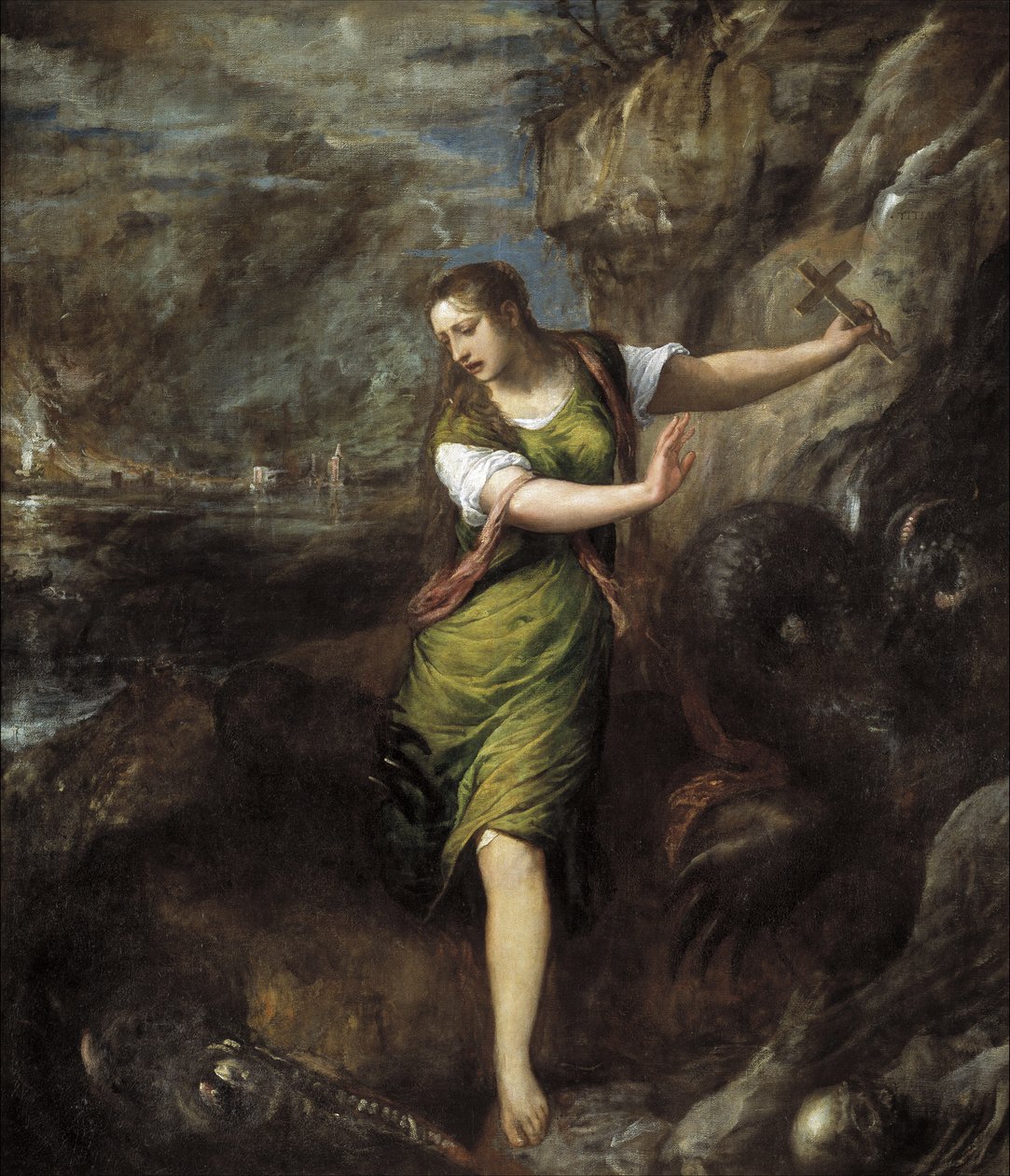Santa Margherita, c. 1565 da Tiziano Vecelli
