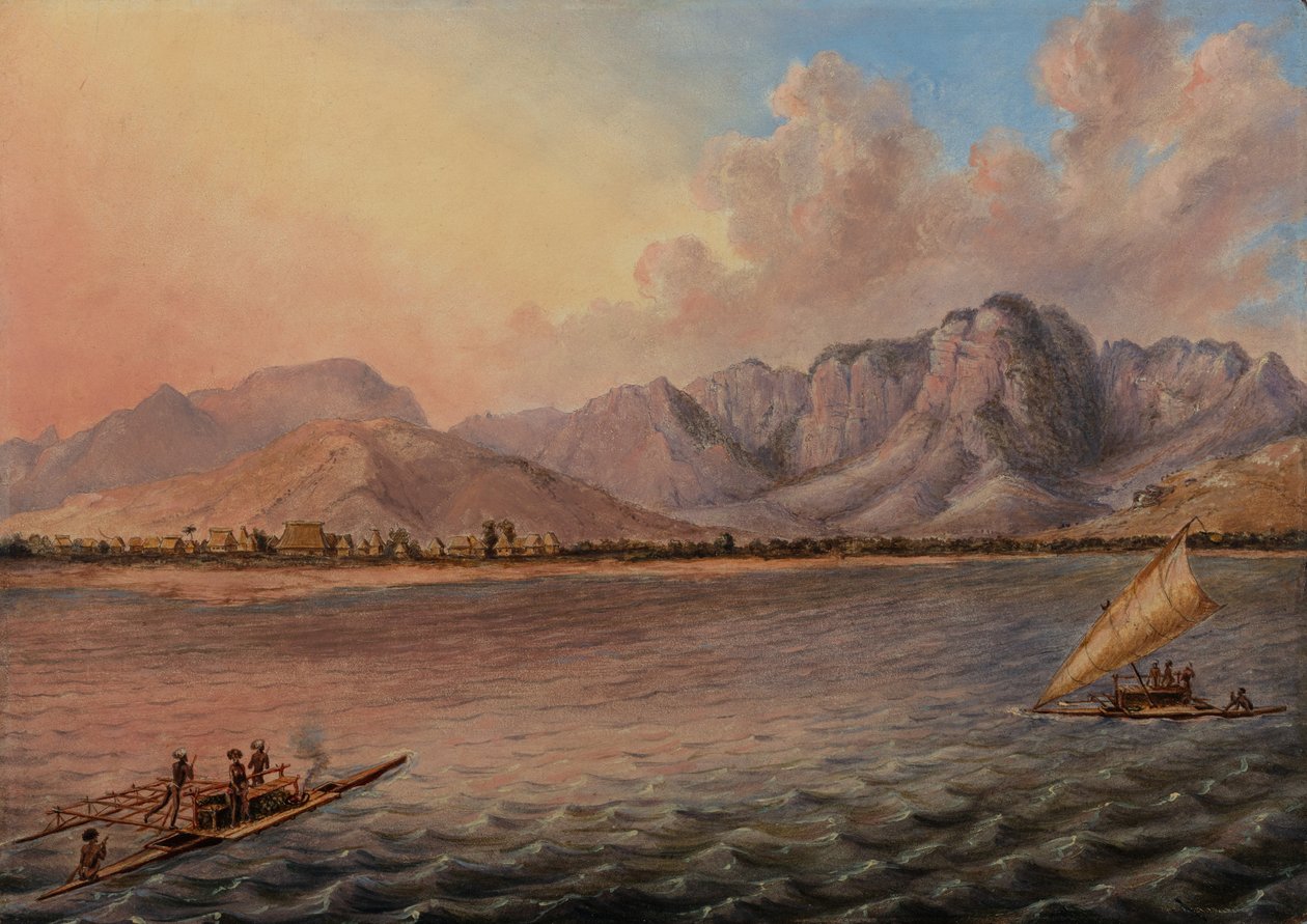 Mathwalta, Venua Levu Vitisa, Figi, 1840 circa (olio su tela) da Titian Ramsey Peale