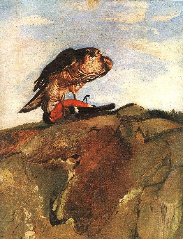 Uccello rapace da Tivadar Kosztka Csontvary