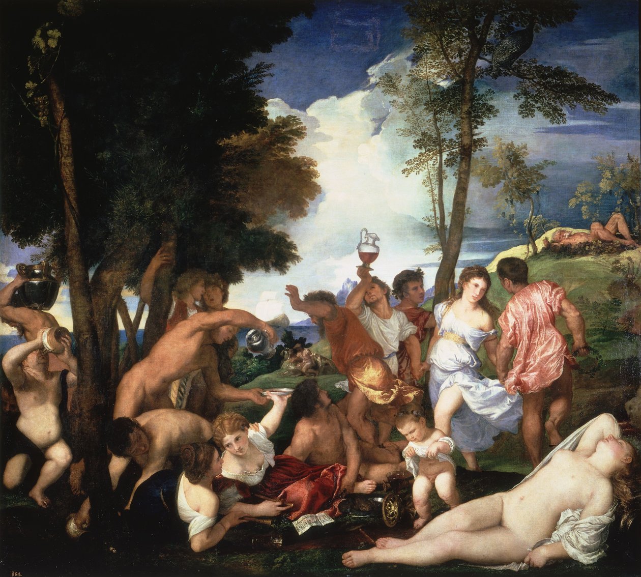 Baccanale degli Andrii da Tiziano Vecelli
