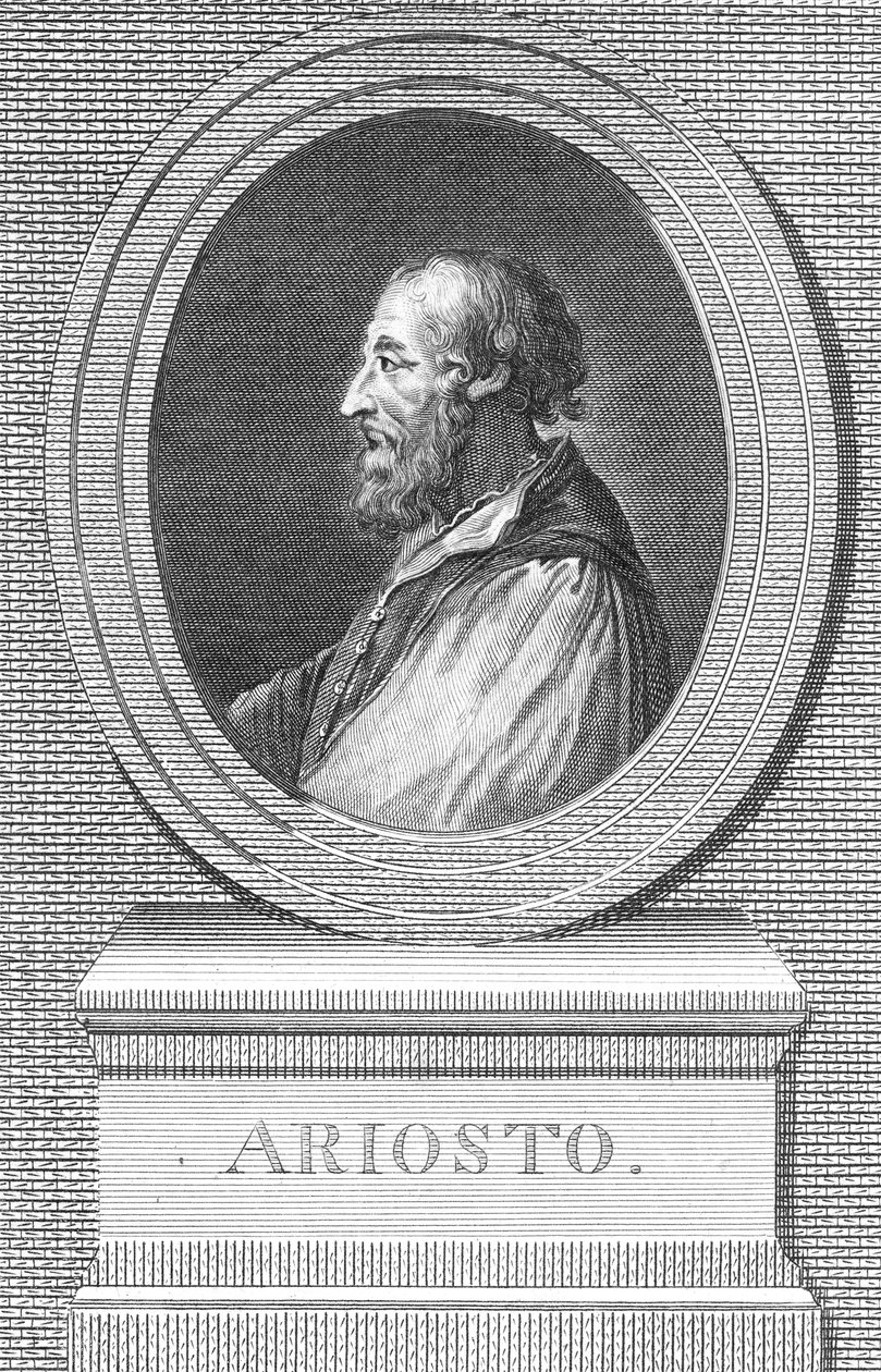 Ritratto di Ludovico Ariosto da Tiziano Vecelli