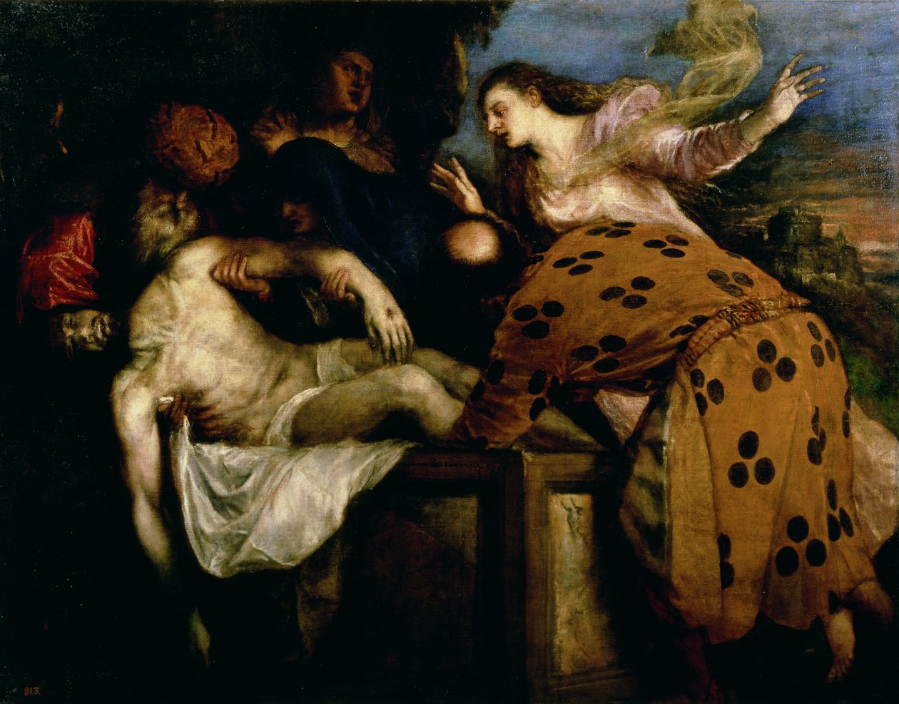 La sepoltura di Cristo da Tiziano Vecelli