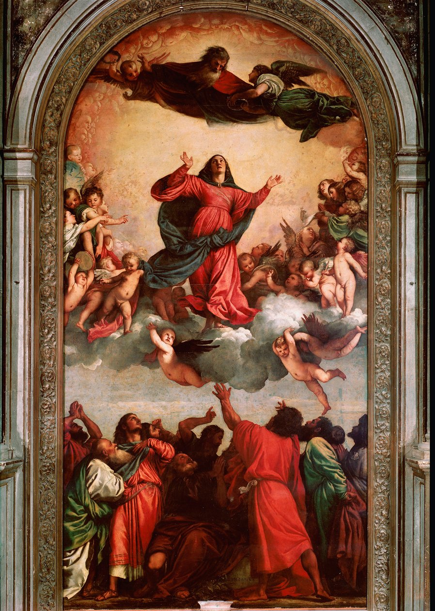 Assunzione da Tiziano Vecelli