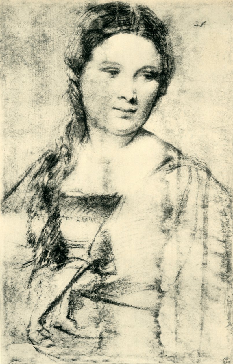 Ritratto di una giovane donna, c1515, 1943 da Tiziano Vecelli