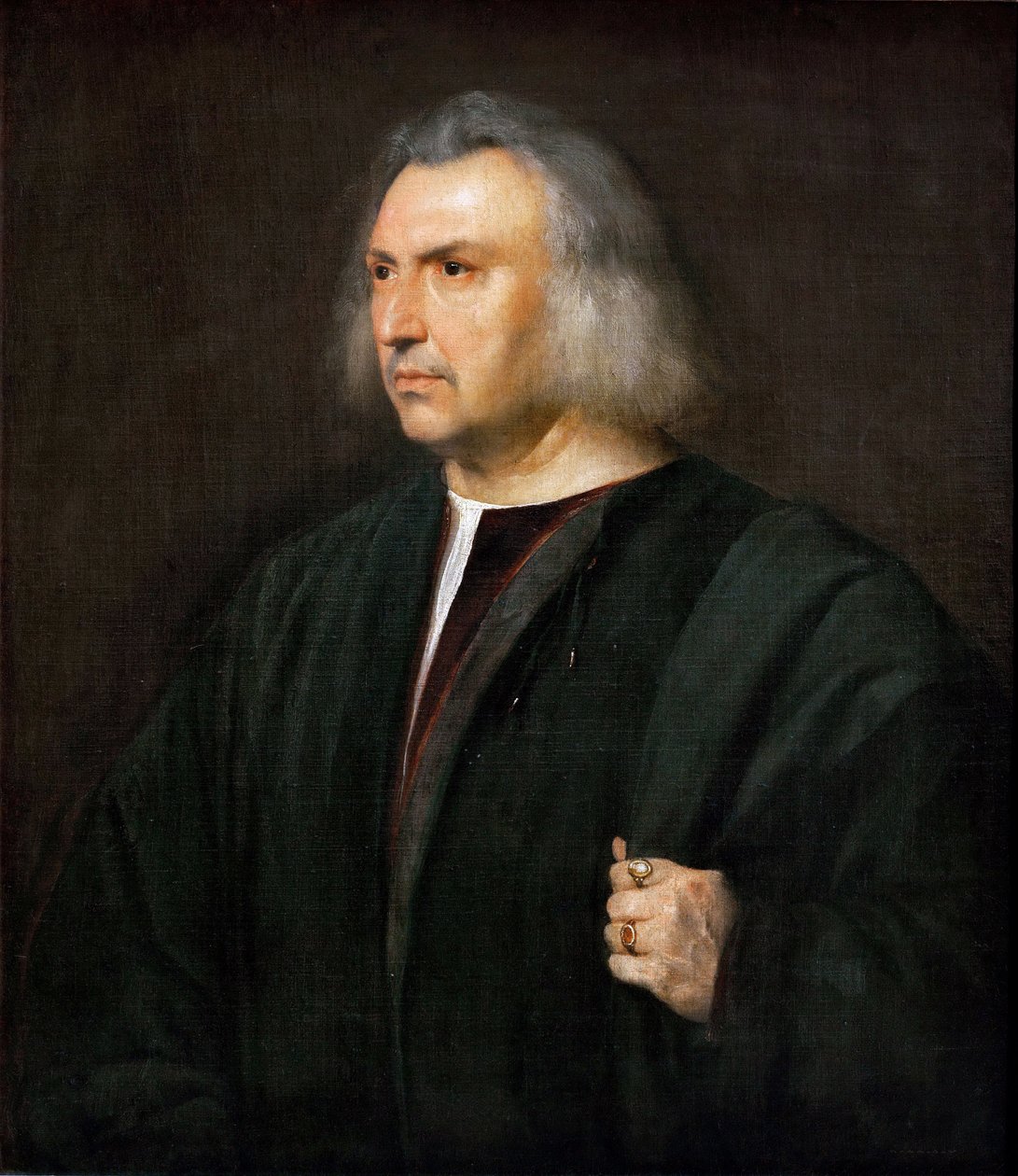 Ritratto del medico Gian Giacomo Bartolotti da Parma da Tiziano Vecelli