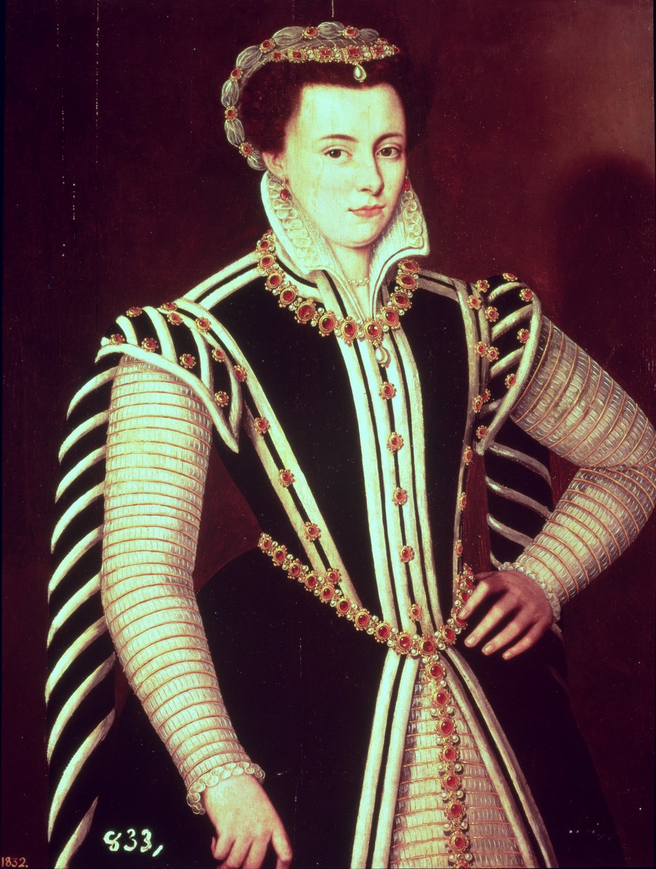 Ritratto di una donna da Tobias Stimmer