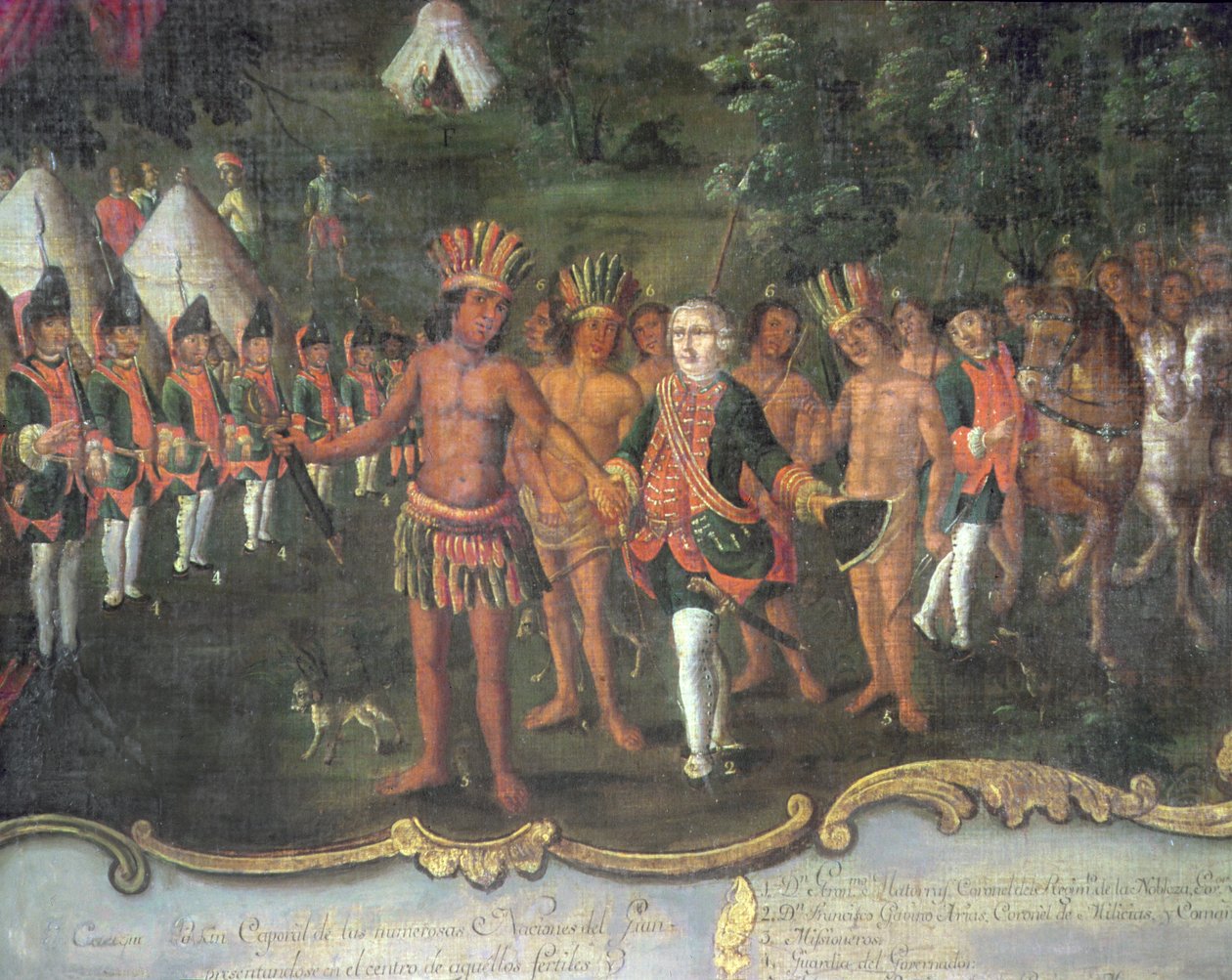 Il campo del Governatore Matorras nel Chaco da Tomas Cabrera