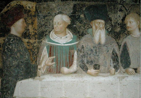 Il Banchetto di Erode, dal Ciclo della Vita di San Giovanni Battista da Tommaso Masolino da Panicale