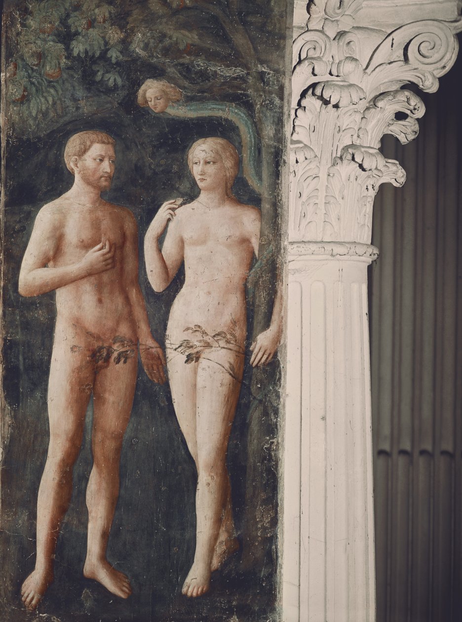 La Tentazione di Adamo ed Eva, c.1423-25 da Tommaso Masolino da Panicale