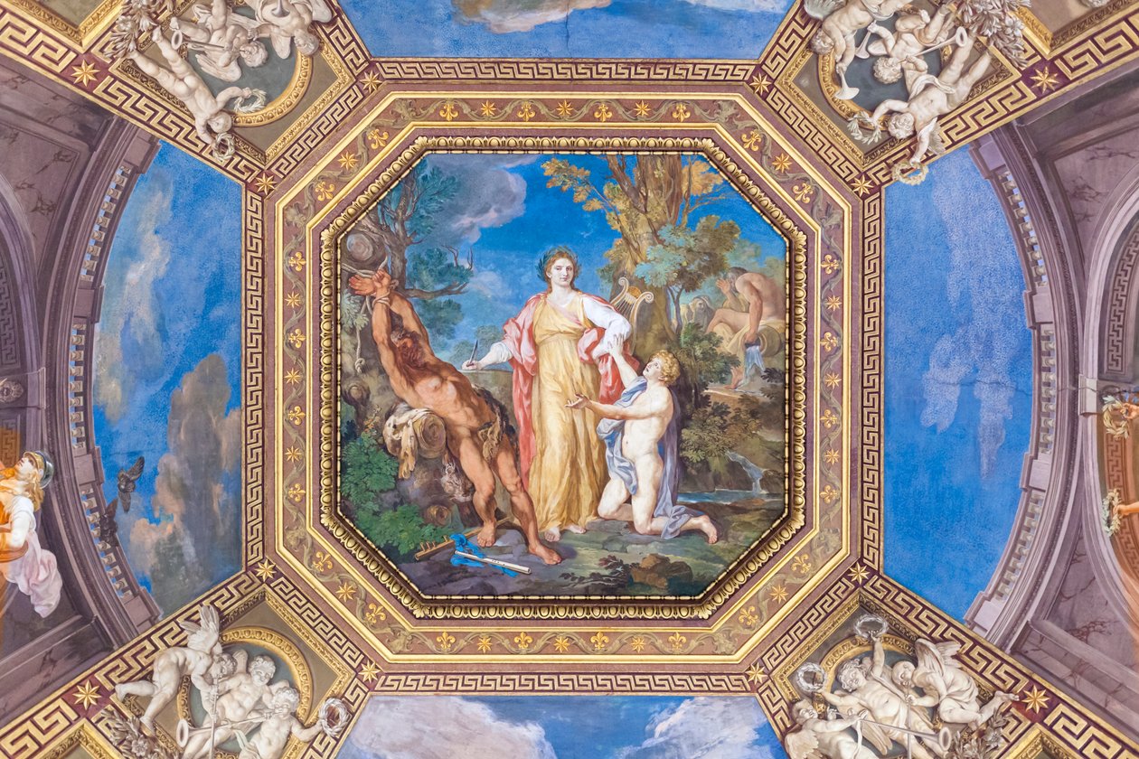 Storie di Apollo e Muse da Tommaso Conca